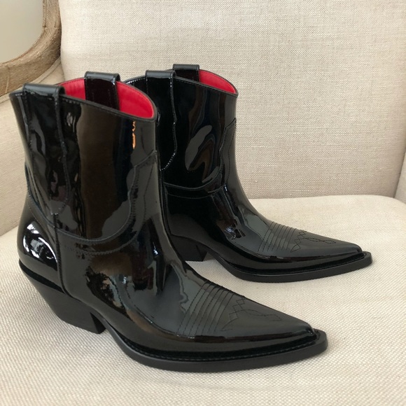 Maison Martin Margiela Boots Ankle black Patent - Picture 4 of 14